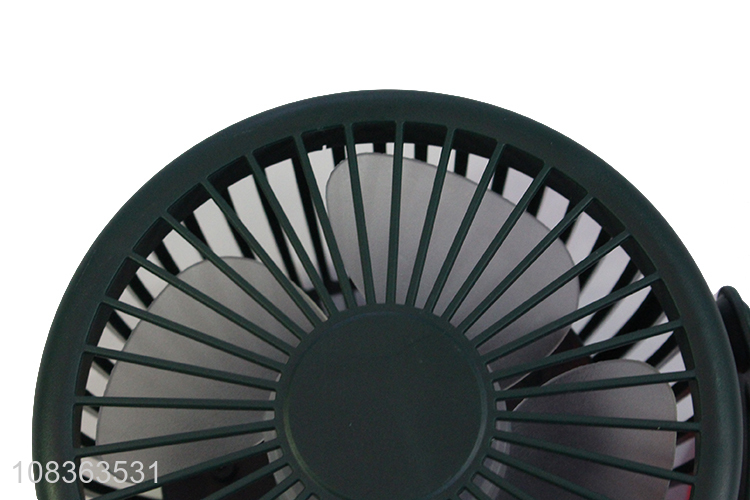 Wholesale battery operated electric fan rechargeable clip on desk fan