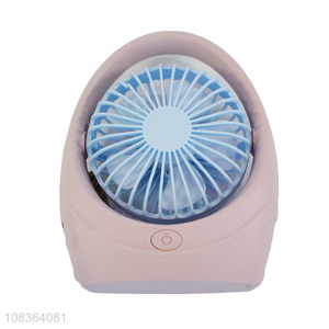 Wholesale cute mini desk fan rechargeable table fan personal fan