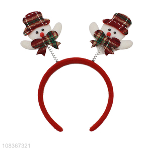 Wholesale from china Christmas decoration hair hoop headband