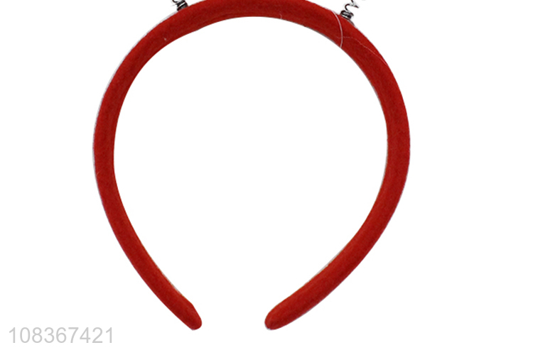 New products santa claus decorative hair accessories hair hoop