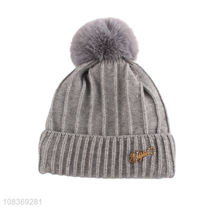 High quality soft warm beanies hat knitted hat for winter