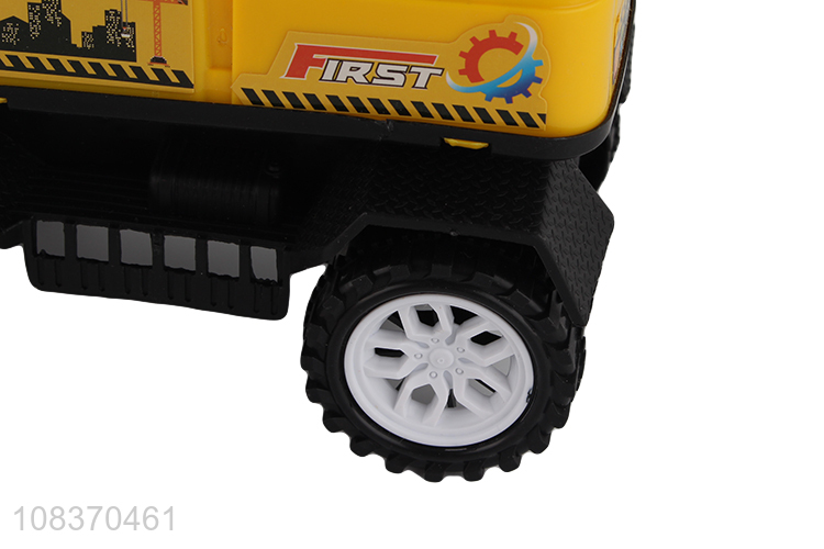 Factory price toy excavator construction truck for boys girls toddlers