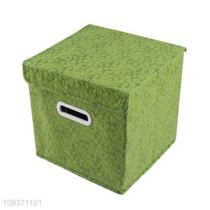 New design non-woven storage box household storage container bins