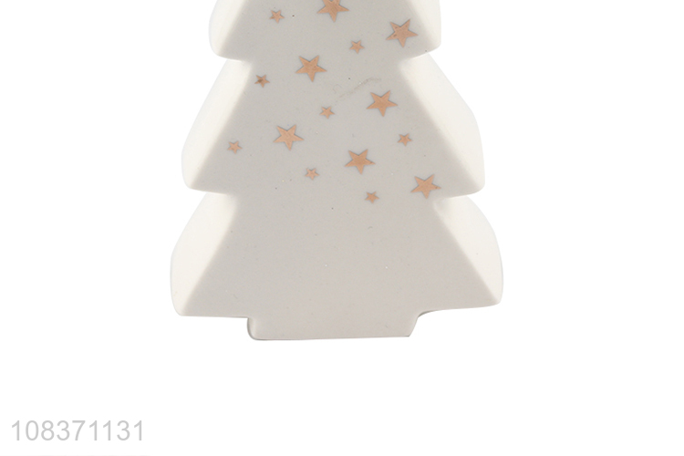 Hot selling ceramic Christmas tree for holiday home indoor party decoration