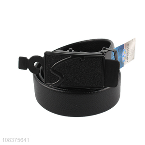 China imports adjustable jeans belt automatic buckle belt for men