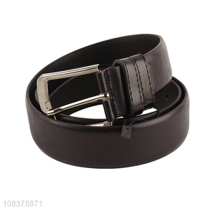 Hot product classic faux leather belt casual dress belt for men