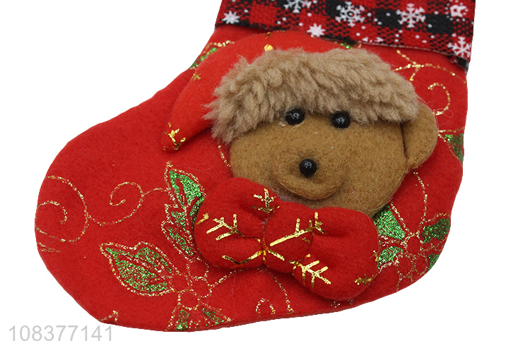 Hot selling hanging christmas socks for xmas tree