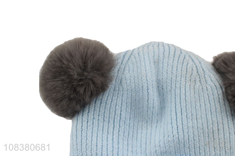 Wholesale Knitted Hat Kids Winter Hat For Children