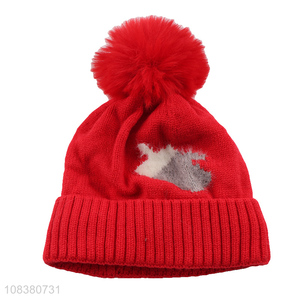 Factory Direct Sale Winter Hat Knitted Beanie For Children