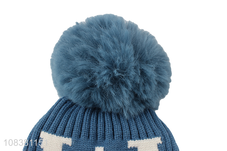 Best Price Kids Winter Hat Toddler Beanie Knitted Hat