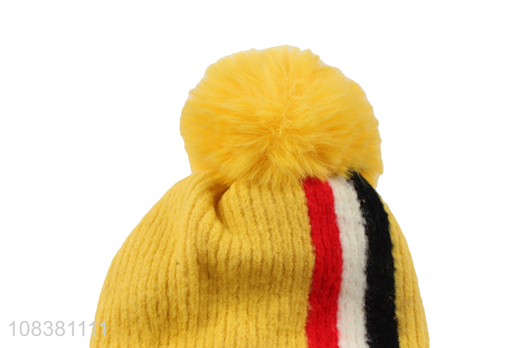 Good Sale Toddler Baby Knitted Hat Kids Beanie