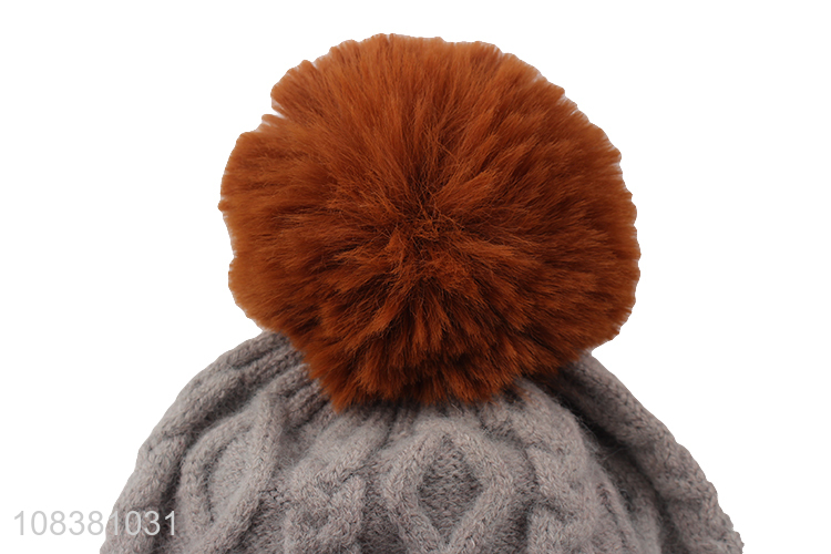 Good Sale Fashion Knitted Hat Soft Beanie For Children