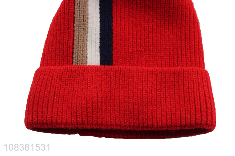 High Quality Kids Winter Hat Knitted Beanie Wholesale