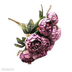 New design natural plastic art fake flower simulation flower