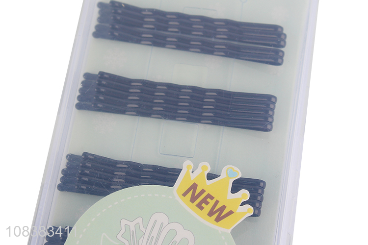 Factory wholesale black metal bobby pins hair clips for all hair types