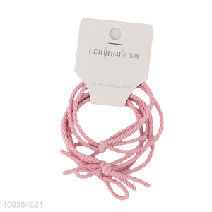 Best Selling Fashion Thread Elastic Hair Ring for Ladies