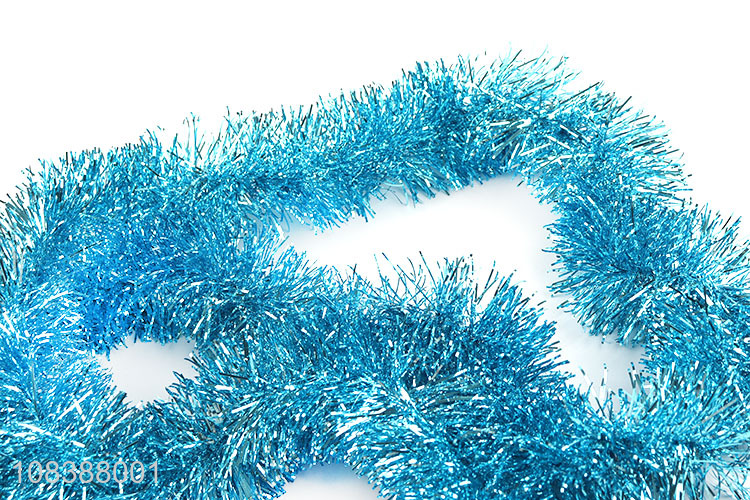 Best selling Christmas tinsel garland for holiday indoor and outdoor use