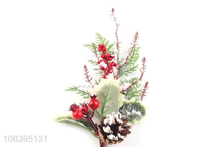 Popular products artificial christmas picks with pine cone