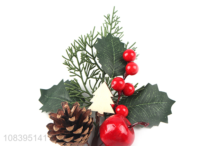 Hot sale party decoration pine cone christmas picks