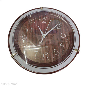 Retro Design Round Quartz Wall Clock Home Decor for Sale