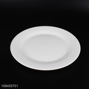 Wholesale from china white household dinnerware plate