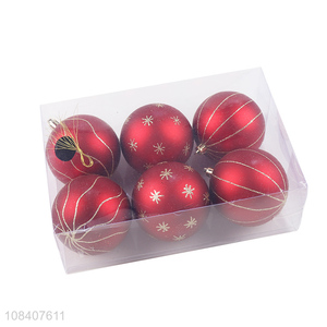 Factory Supply 6pcs Home Decor Party Christmas Balls