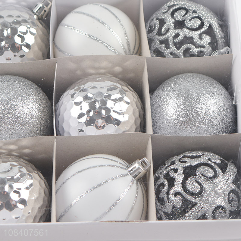 High quality 12 pieces christmas balls decoration for christmas