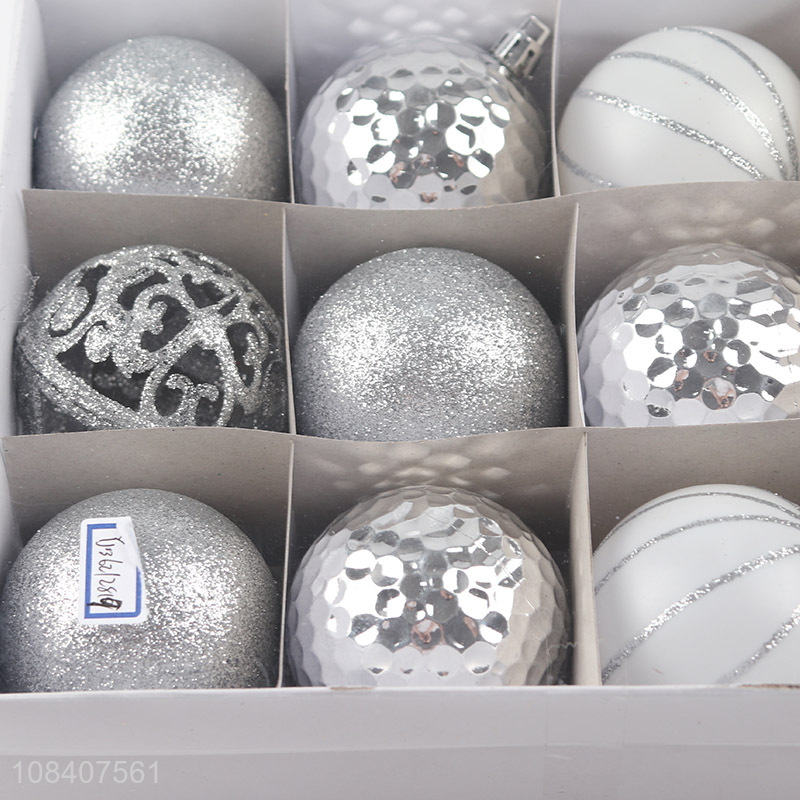 High quality 12 pieces christmas balls decoration for christmas