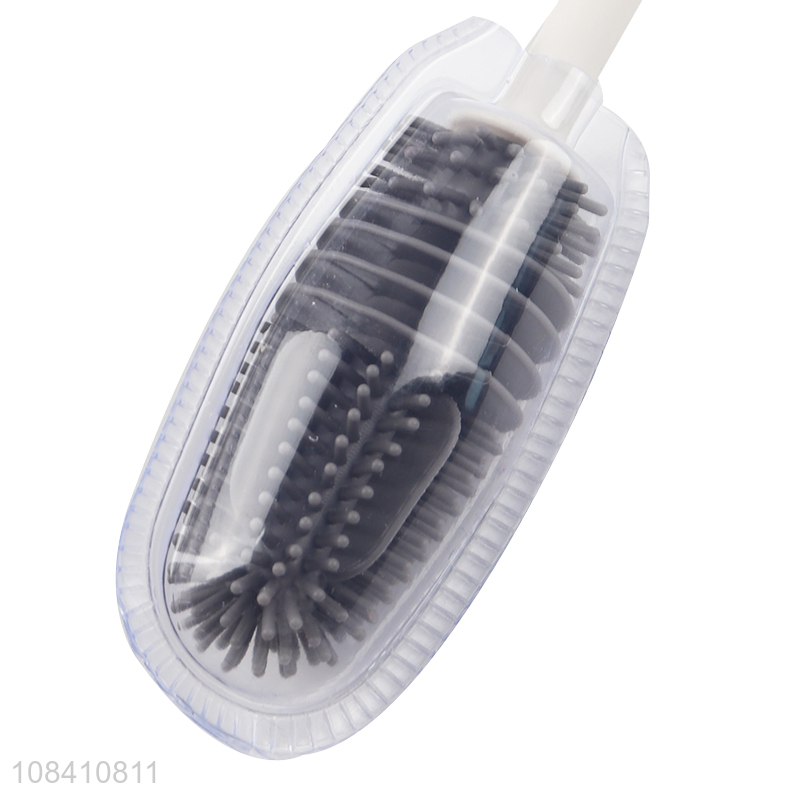 New arrival plastic cup brush long handle cleaning brush