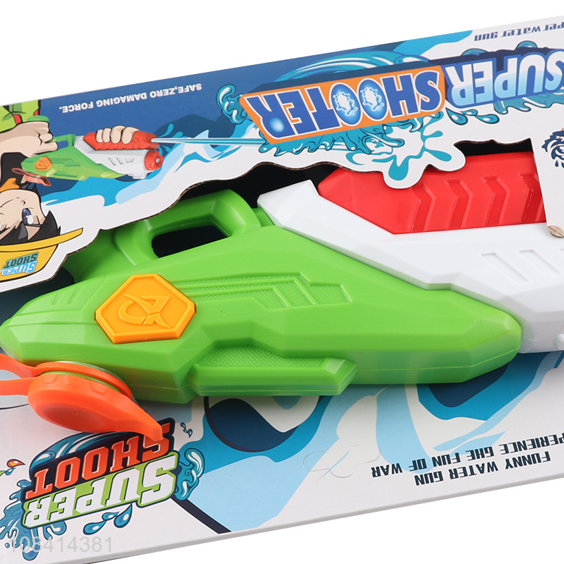 New arrival kids shooting games plastic water gun toys