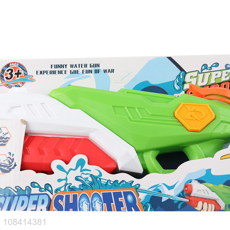 New arrival kids shooting games plastic water gun toys