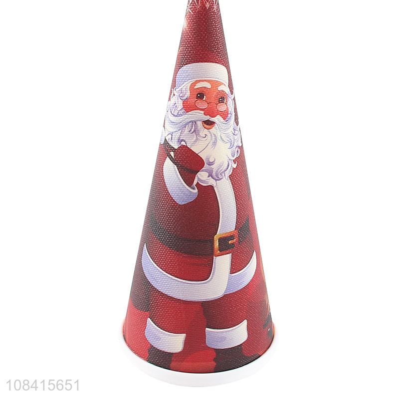 Wholesale led light conical Christmas ornament party decoration supplies