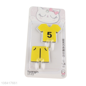 Hot products acrylic sticky hooks home personality hooks