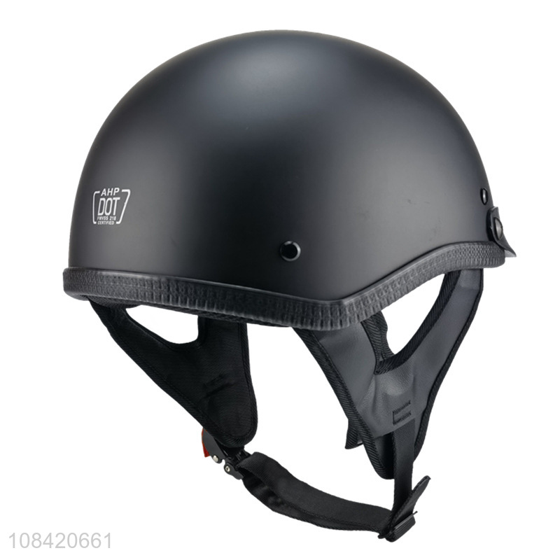 Wholesale retro open face motorcycle helmet dot approved for adults