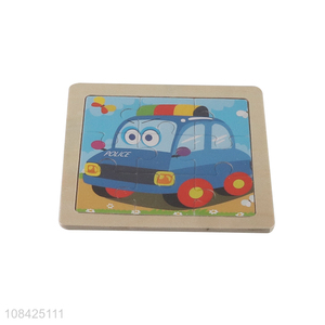 New-style cartoon car jigsaw puzzles kids educational paper toy