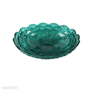 Best selling plastic household fruit plate wholesale