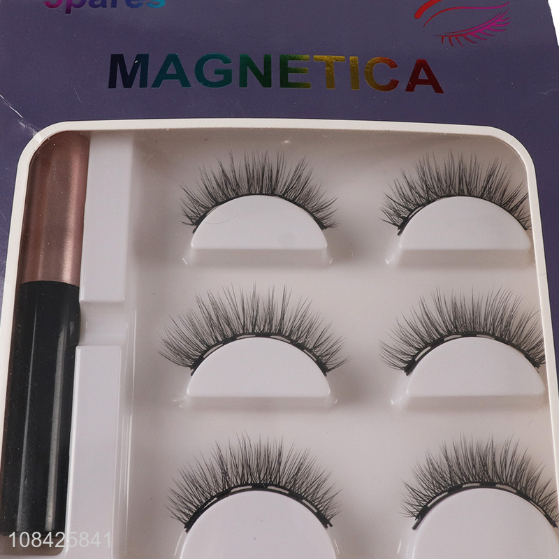 Popular products women beauty tools natural fake eyelashes