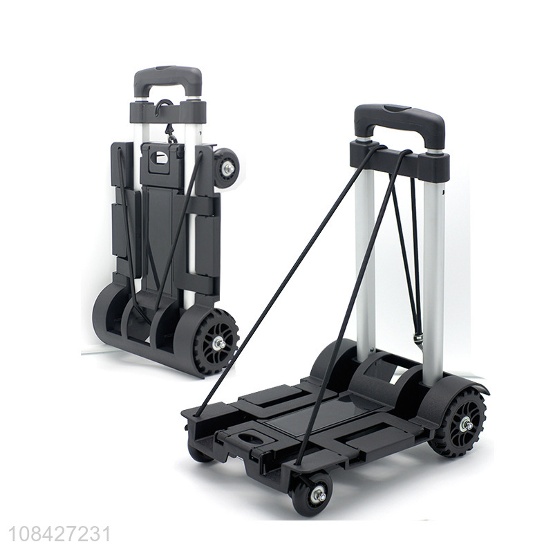 Yiwu direct sale telescopic luggage cart trailer