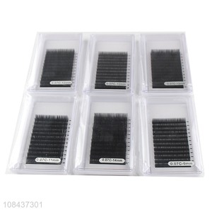 Yiwu market false eyelashes natural curling eyelashes