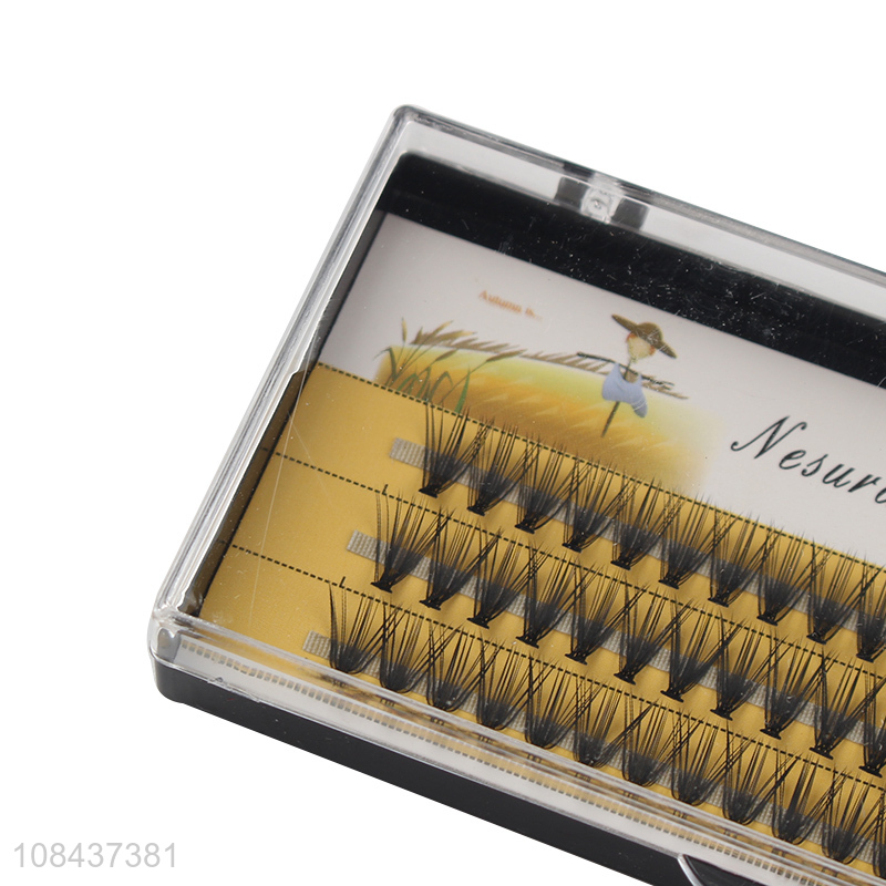 China market women natural curling eyelashes wholesale