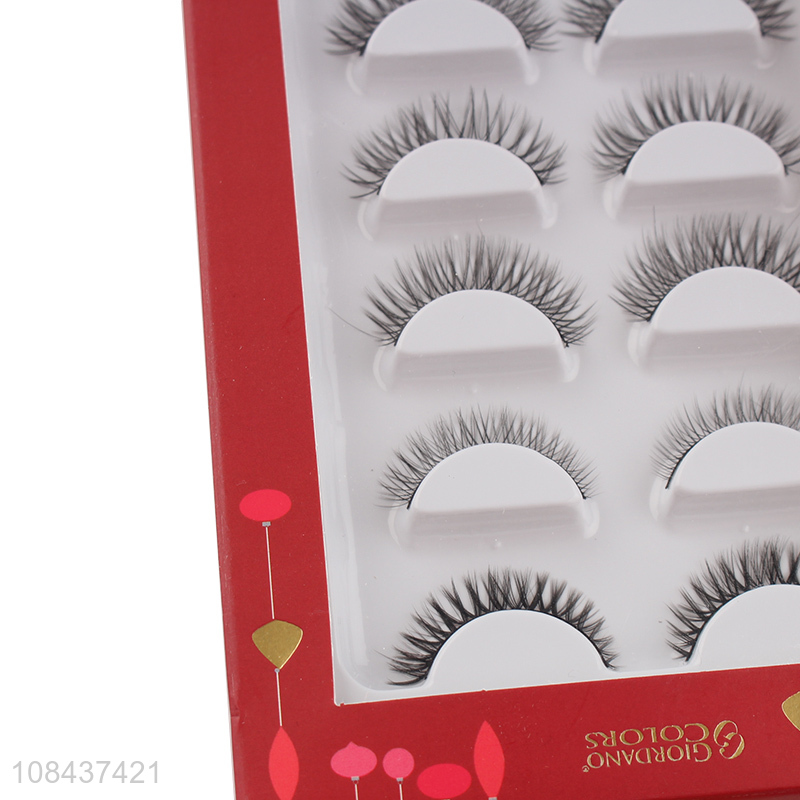 Hot products ladies chemical fiber eyelashes for sale