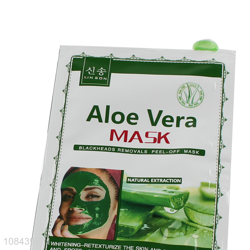 Manufacturers Wholesale Aloe Vera Tearing Mask for Cosmetic