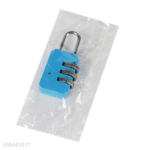 Best selling zinc alloy long shackle travel code lock