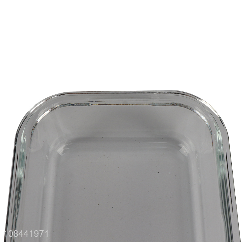 China factory glass food storage box preservation box for sale