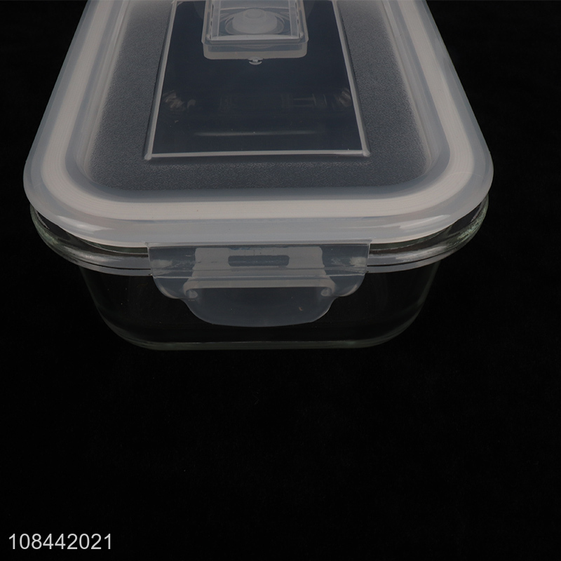 Yiwu market household glass food storage box sealed box