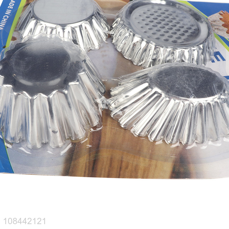 Yiwu direct sale aluminium foil cake cups cake holder set