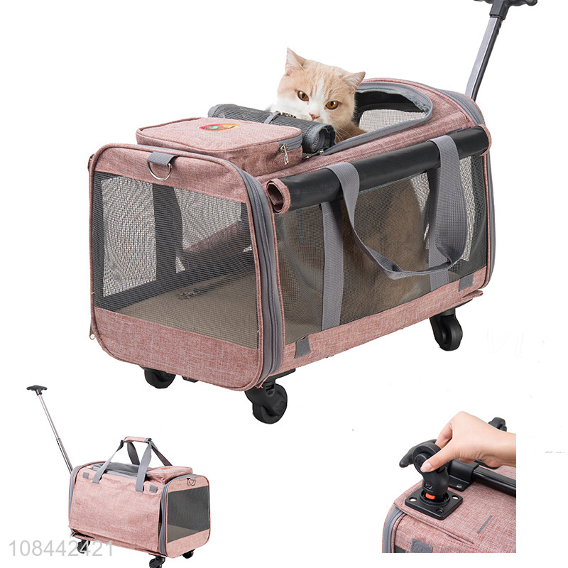 China factory lightweight pet bag trolley case for sale