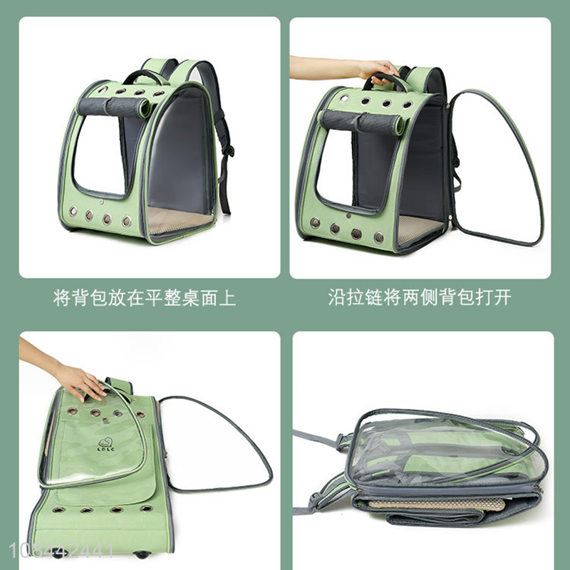 Most popular breathable outdoor pets carrier bag backpack bag