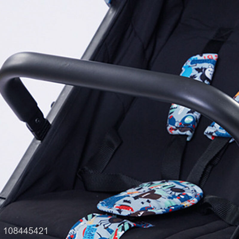 Good quality creative printed folding stroller for babies