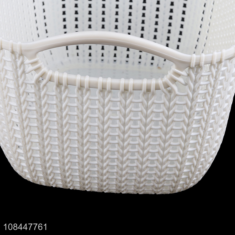 China wholesale eco-friendly storage basket with handle